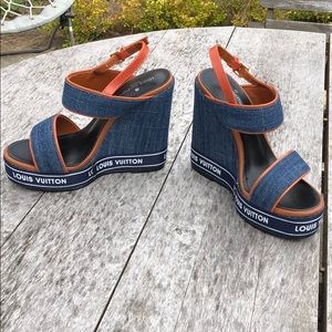 Louis Vuitton wedge